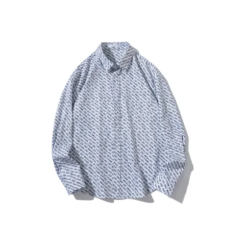 LUANBU Белая унисекс рубашка