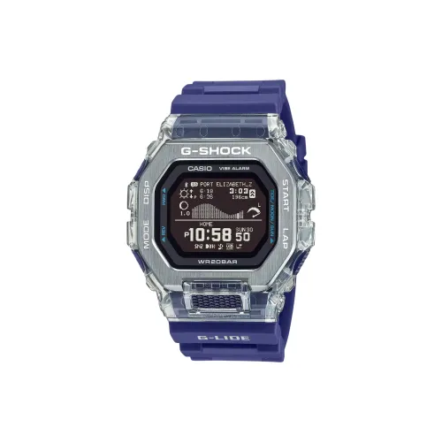 CASIO GBX 100 Collection Кварцевые Механические Часы Унисекс Черный Циферблат