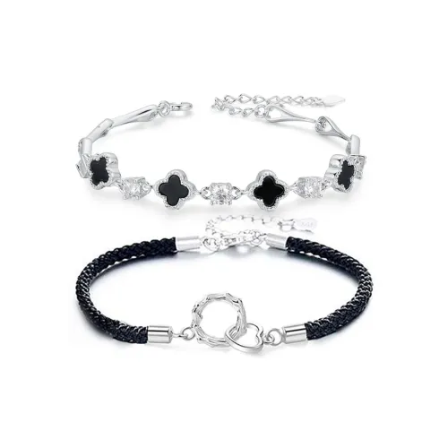 JOYDINNY Браслет с шнурками унисекс