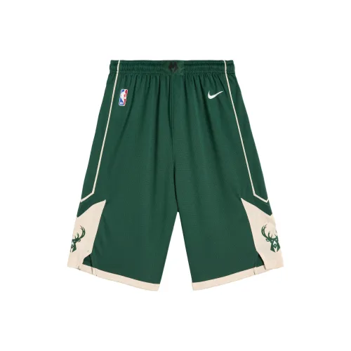 Nike x NBA Milwaukee Bucks SS25 Шорты Зеленый