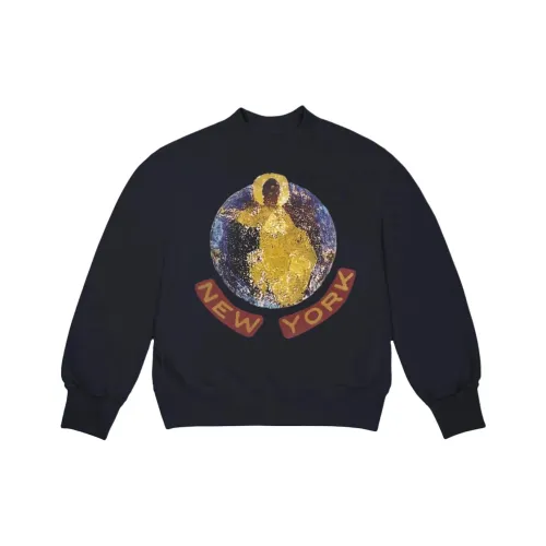 Канье Уэст Толстовка Мужская Морской Синий