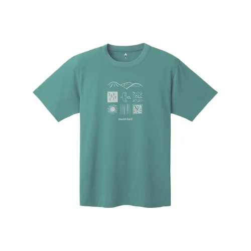 MONTBELL SS25 Быстросохнущая футболка унисекс