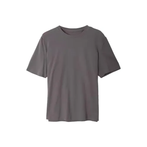 NEAR HERE Темно-серая унисекс футболка