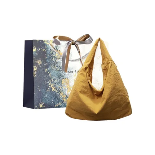 Iman's House Ткань Плечевая Сумка Женская Желтая Красная Черная