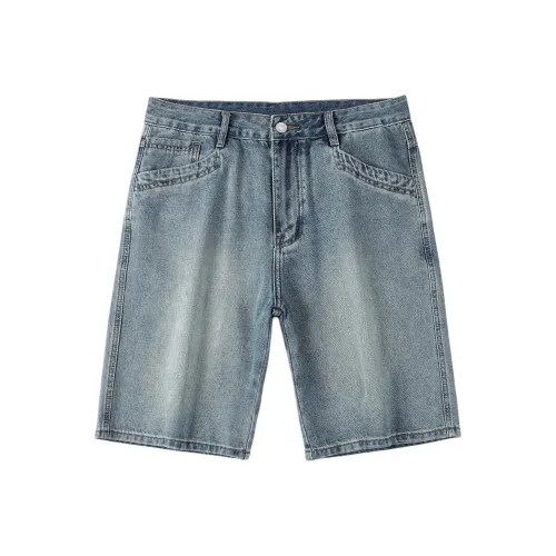 JUCY JUDY Синий Унисекс Джинсовые шорты