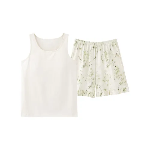 Pretty lady Белый Женские Пижамные Комплекты