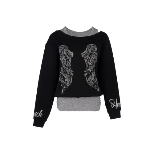 TCH Черные Женские Поло