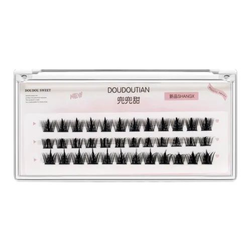 DOUDOUTIAN Pure Дикий L-образные искусственные ресницы Подсолнух Lazy Trilogy Толстый Edition