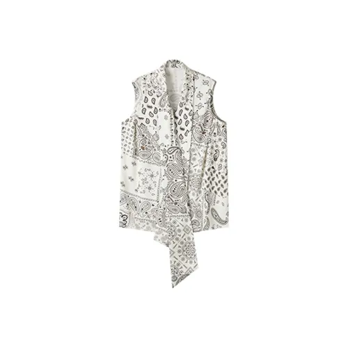 SHUXI Moroccan Night Белые Женские Рубашки