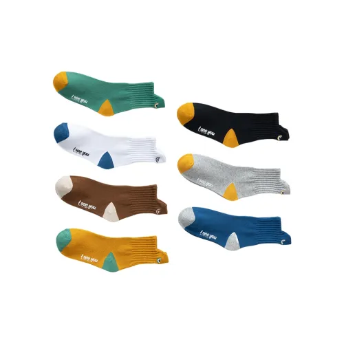 The Temptation Of The Muse Носки Crew Мужские упаковка из 7 пар