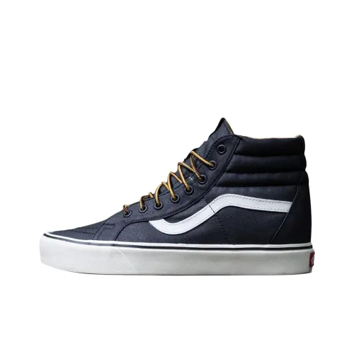 Vans Sk8 Hi Высокие Кроссовки для Скейтбординга Унисекс Черные