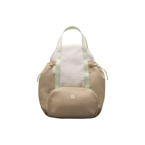 lululemon Нейлон Портативный Одно плечо Через плечо Бананка Рюкзак Women's White Опал Abyss Синий Капустно-зеленый