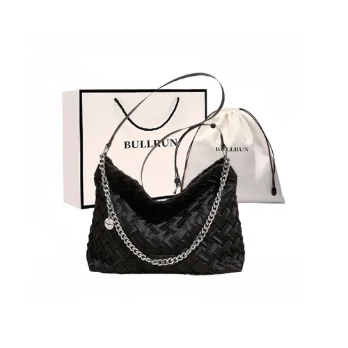Bullrun Ткань Сумка через плечо Женская Черная