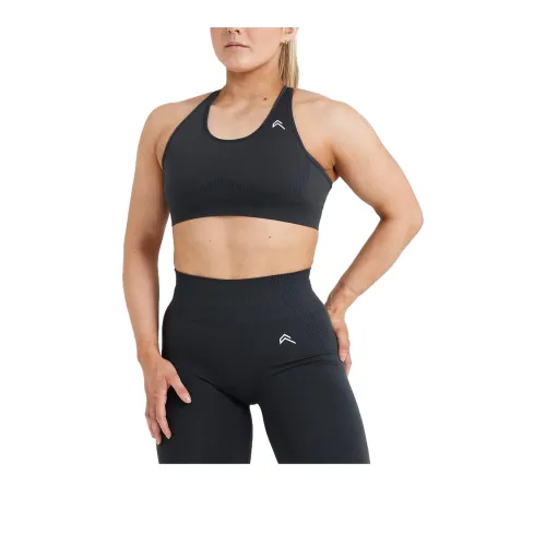 ONER ACTIVE Классический Бесшовный 2,0 Bralette Бюстгальтер Женский 1 Пачка Черный