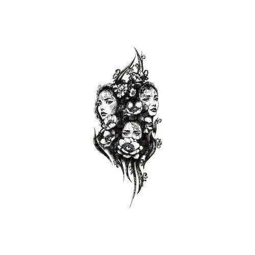 LIEJI Временные татуировки Spirit OF Vines