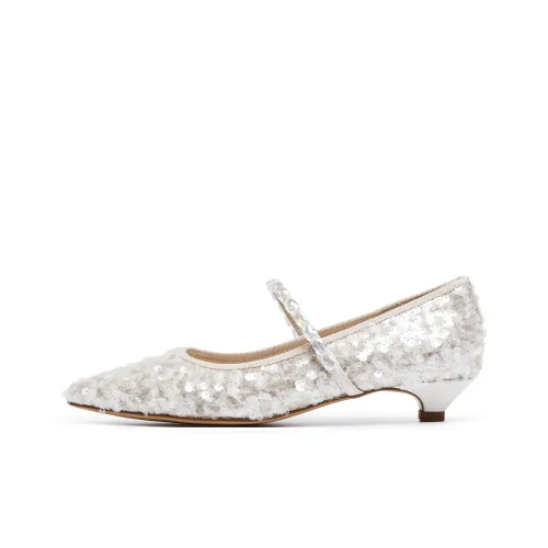 Joypeace Starlight Stroll Туфли Мэри Джейн Женские Бежевые