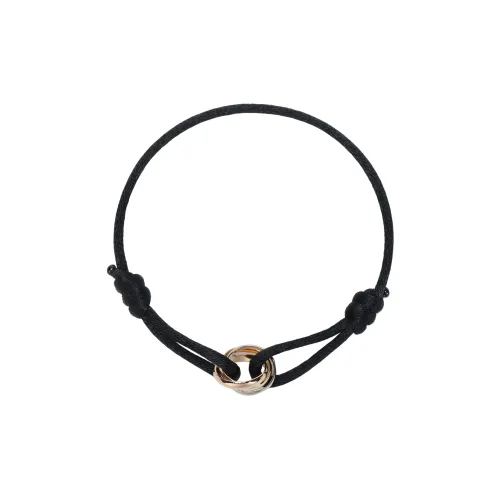 Cartier Браслет Trinity Белое Золото, Желтое Золото, Розовое Золото