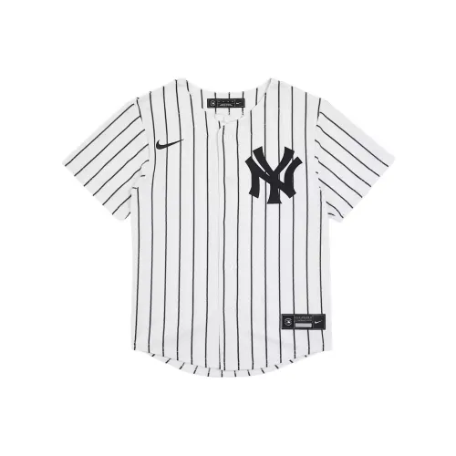 nike x MLB Нью-Йорк Янкис T-рубашка SS25 Белый для детей 3-7 лет