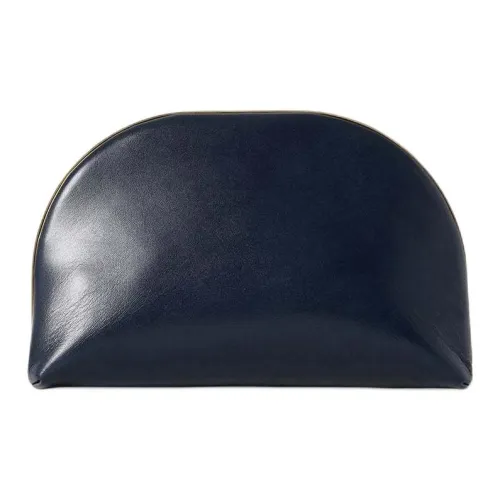 THE ROW Телячья кожа Одно плечо Клатч Женские Морской синий