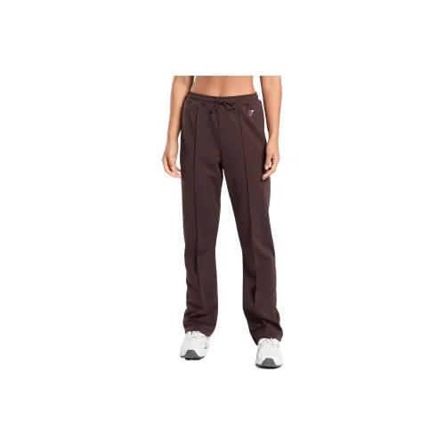 GYMSHARK Tricot Joggers Спортивные брюки Женские Коричневый
