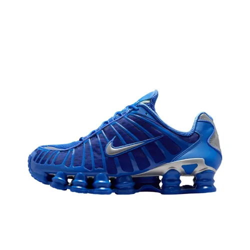 Nike Shox TL Series Slip-resistant Abrasion-resistant Low-top Беговые кроссовки Мужские Blue