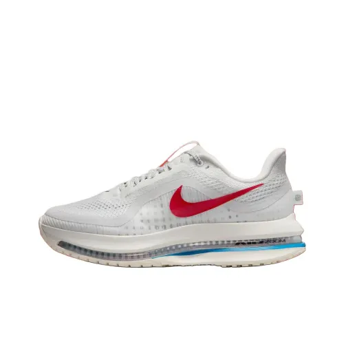 Nike Pegasus Premium Беговые кроссовки Низкий топ Белый/Красный/Синий Женские