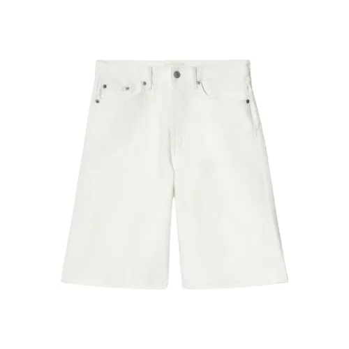 COS Белые Женские Джинсовые Шорты