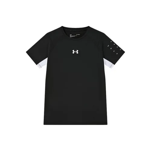 Under Armour RUNNING Collection T-Shirt SS25 Черный Подростки