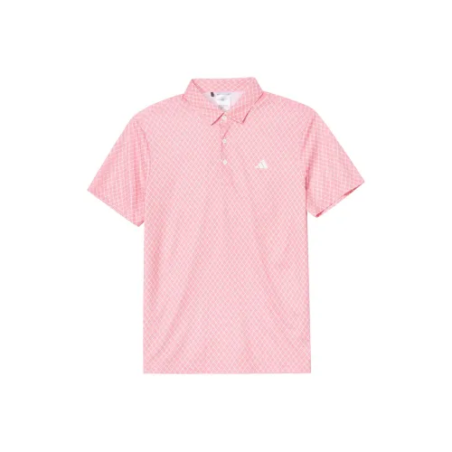 Adidas Розовое Мужское Поло