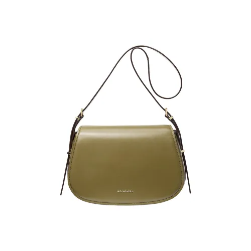 MICHAEL KORS Кожа Курьерская Сумка Сумка через плечо Сумка для ноутбука Женская Savannah Зеленая