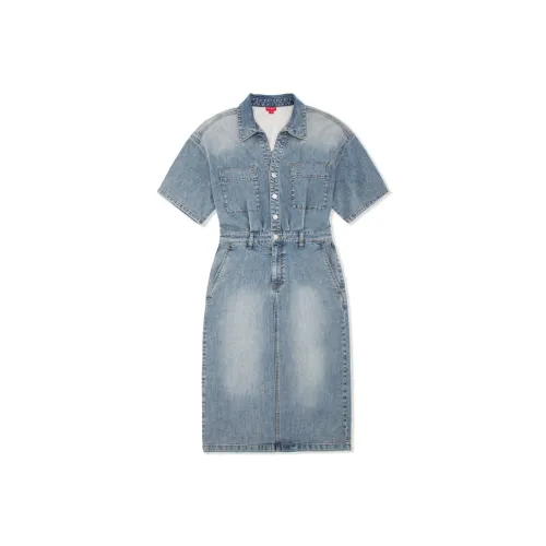 GUESS Короткий рукав Платье Женское