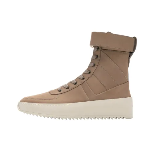 Fear Of God High Топ Скейтборд Кроссовки Женские Серые