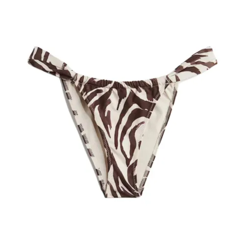 H&M Светло-бежевый/Зебровый принт Женские Плавки