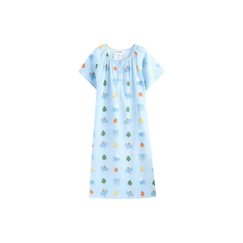 Wabi town Синий Женская ночная сорочка