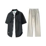 Чёрный + Вересковый серый