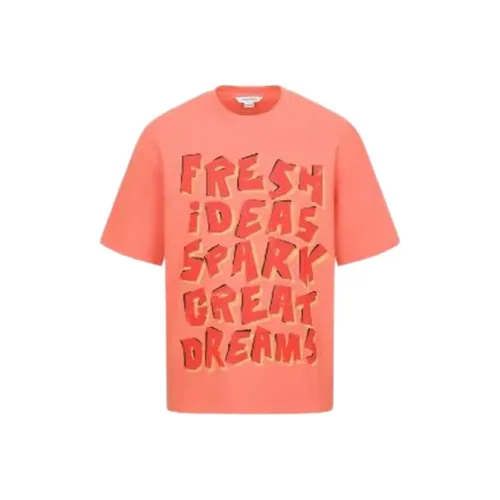 URBAN REVIVO T-рубашка мужская цвет малиновый