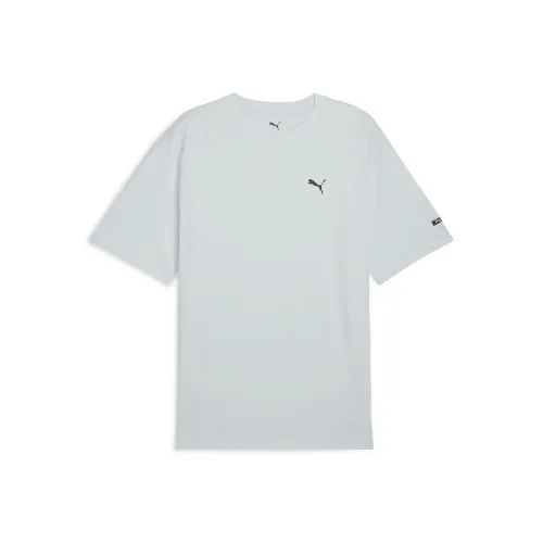 PUMA Синий Серый Мужская Футболка