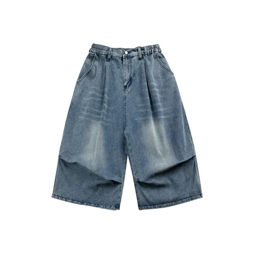 TIRED Унисекс Джинсовые шорты