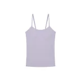 Шифон Фиолетовый-Топ с бретелями