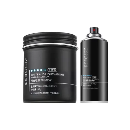 ZCSO Матовый Легкий Гель для укладки волос с глиной комплект для укладки