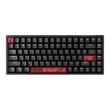 K6X Алюминий Блок-84 клавиш Черный RGB Магнитный Включатель