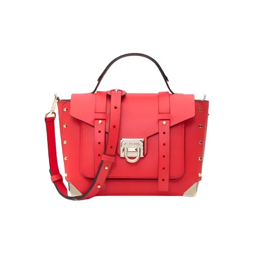 MICHAEL KORS MMK Натуральная кожа Сумка через плечо сумка Обычная Женская Кораллово-красный