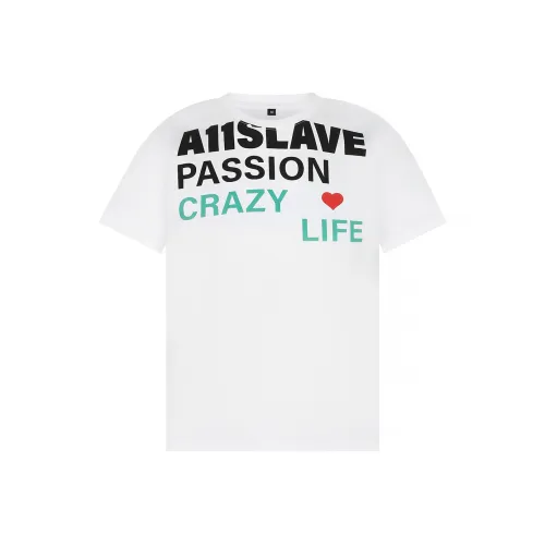 A11SLAVE Белая унисекс футболка