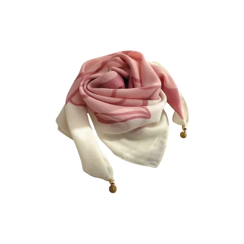 VINEY Велюр Шелковые Шарфы Женские