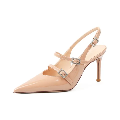 Bamiti Низкий каблук Высокие каблуки 8 см Женские