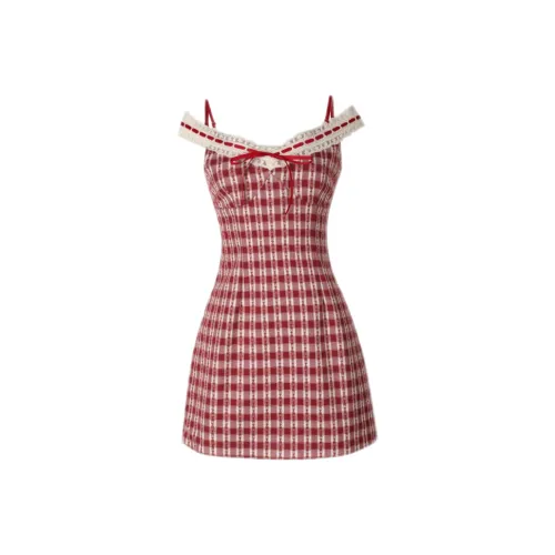 EMDPN Red Женские Слиплатья