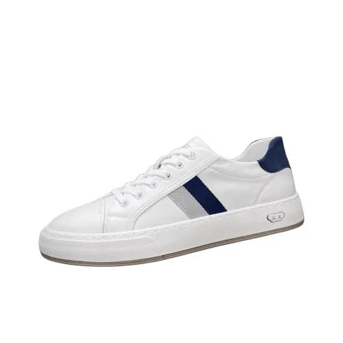 ZUOSAISI Низкий топ кэжуал мужской белый