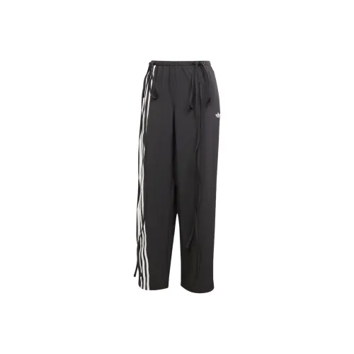 Adidas Originals Parachute RIBBON Bottoms TRACKSUIT Casual Pants Women's Black