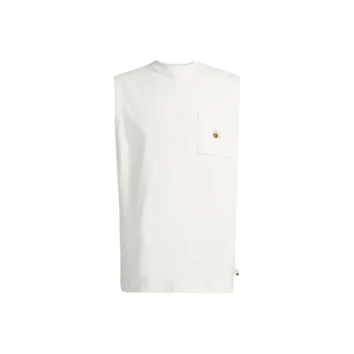 Adidas SS25 Майка Мужская Нефрит Белый