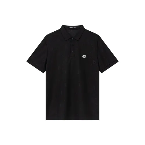 CAISEDI Черные Мужские T-Рубашки